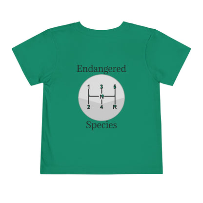 Endangered Species Toddler Unisex Short Sleeve Crewneck Tee