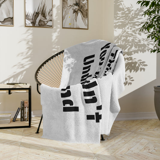 Trucking Thing Velveteen Microfiber Blanket