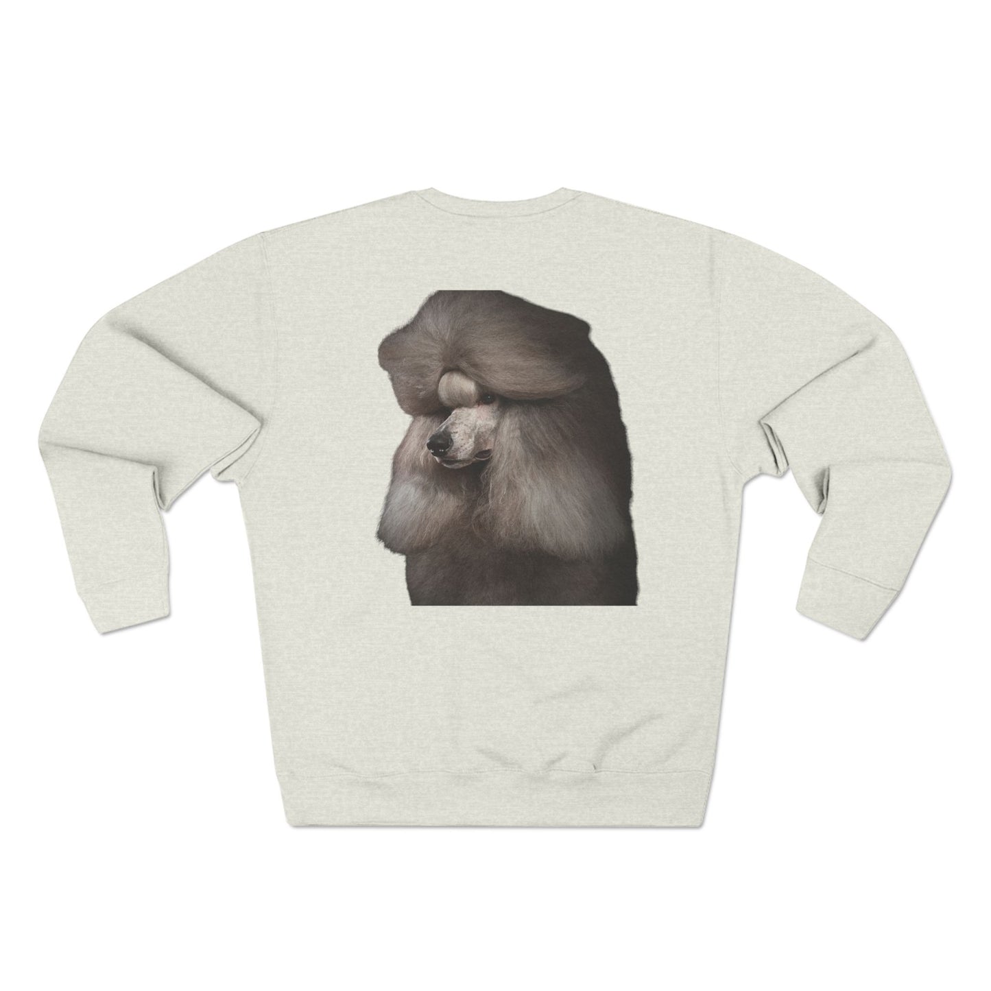 Poodle Head Unisex Crewneck Sweatshirt