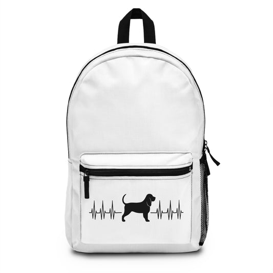 My Heart Beats For Bloodhounds Backpack