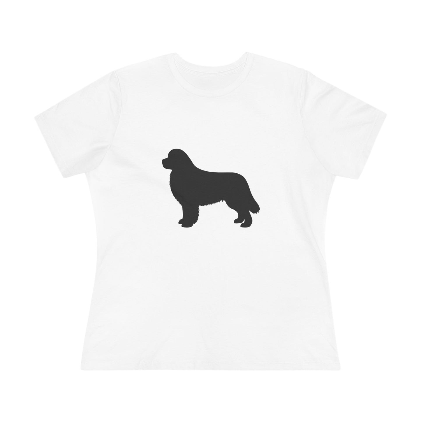 Newfie Silhouette Women's Short Sleeve Crewneck Tee