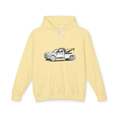 Wheel Lift Tow Truck Unisex Lightweight Hoodie