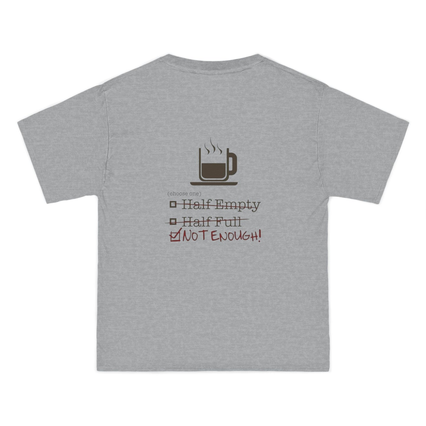 Not Enough Men's Short-Sleeve Crewneck Tee