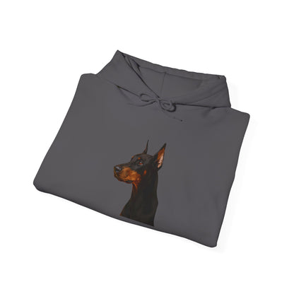 Doberman Head Unisex Hoodie