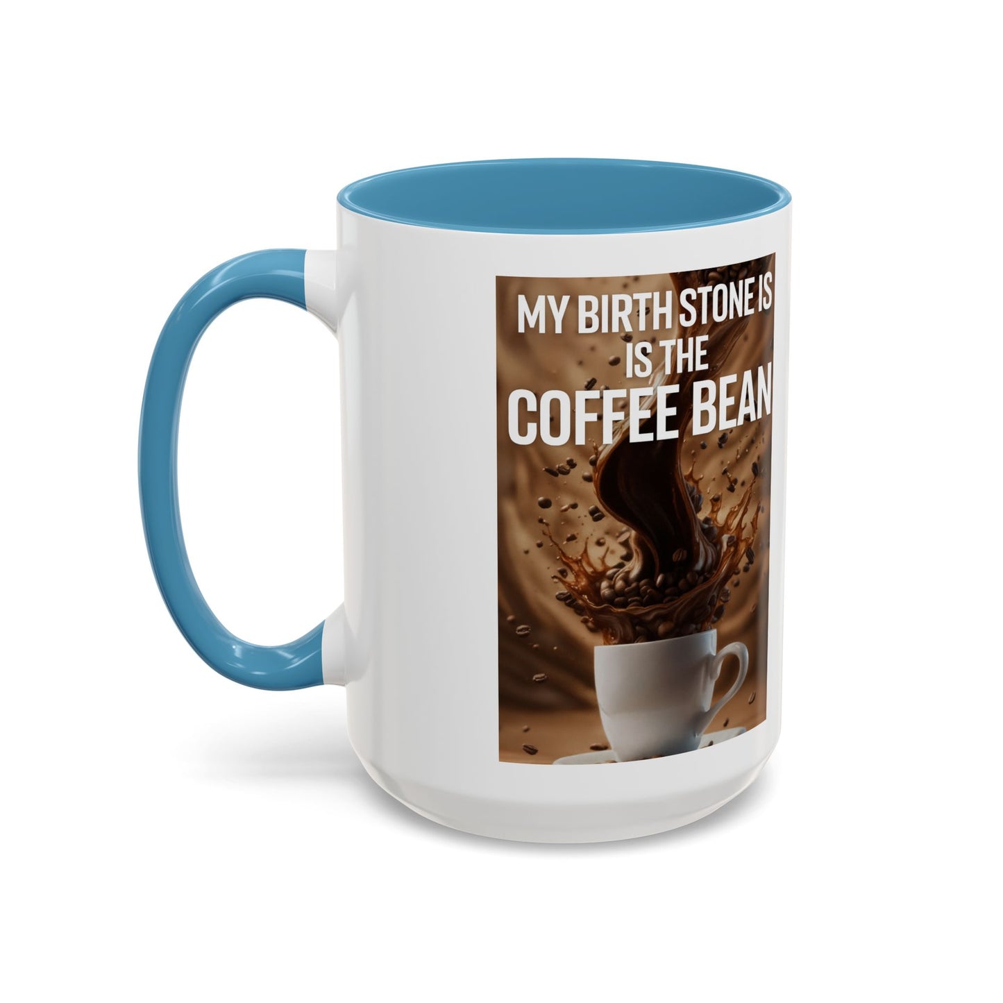 Birth Stone 2-Tone Coffee Mug