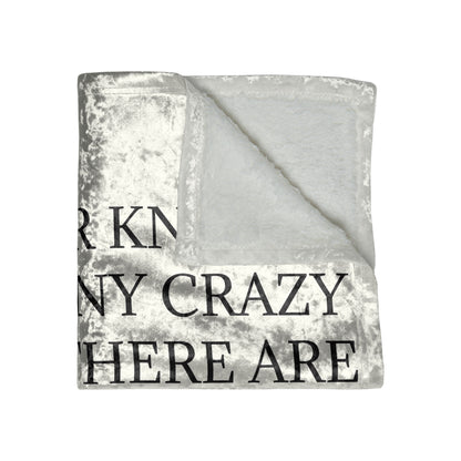 Never Knew Crushed Velvet Blanket