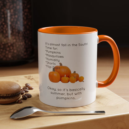 Fall In The South 2-Tone Coffee Mug