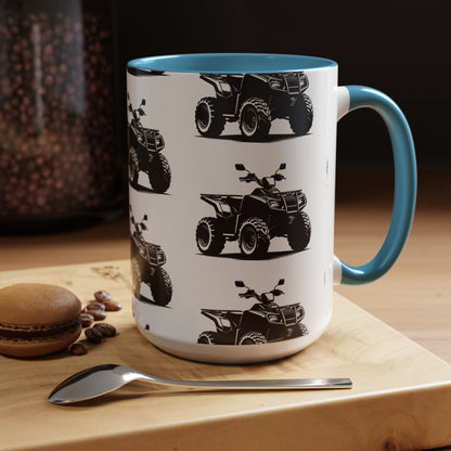 Off The Beaten Path Quad 2-Tone Coffee Mug