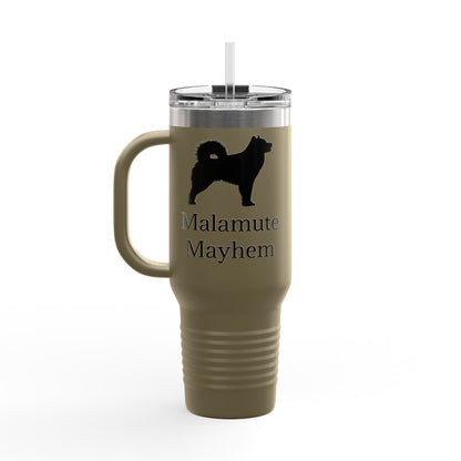 Malamute Mayhem Insulated Travel Mug