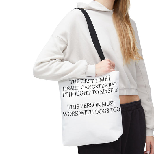 Gangster Rap Tote Bag