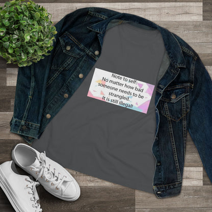 Note To Self Women's Short Sleeve Crewneck Tee