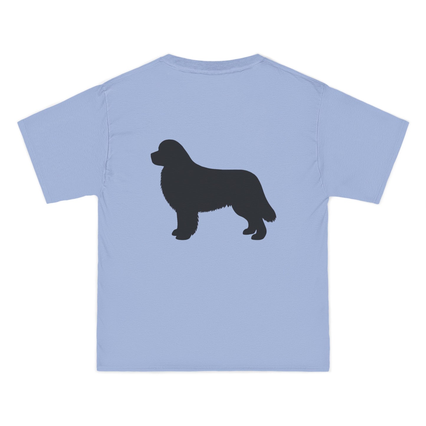 Newfie Silhouette Men's Short-Sleeve Crewneck Tee