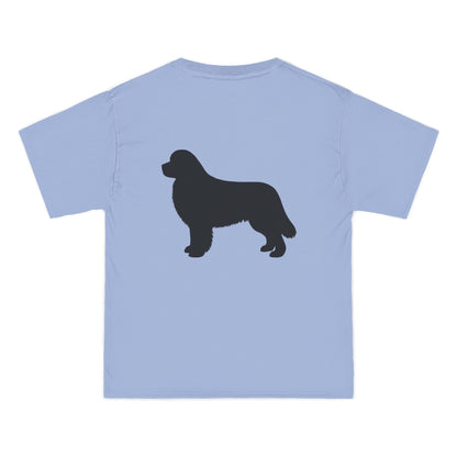 Newfie Silhouette Men's Short-Sleeve Crewneck Tee