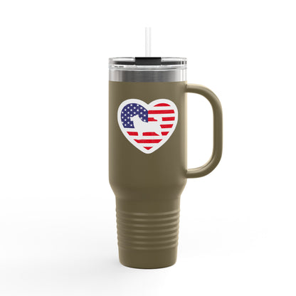 Malamute Flag Insulated Travel Mug