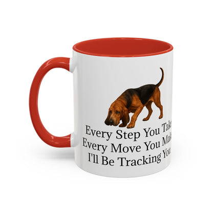 Tracking You 2-Tone Coffee Mug