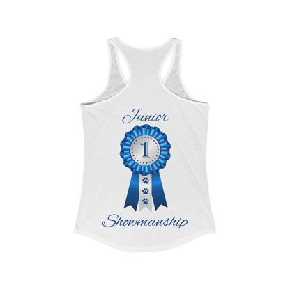 Junior Showmanship Women's Racerback Tank
