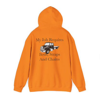 Beds, Straps, And Chains Unisex Hoodie