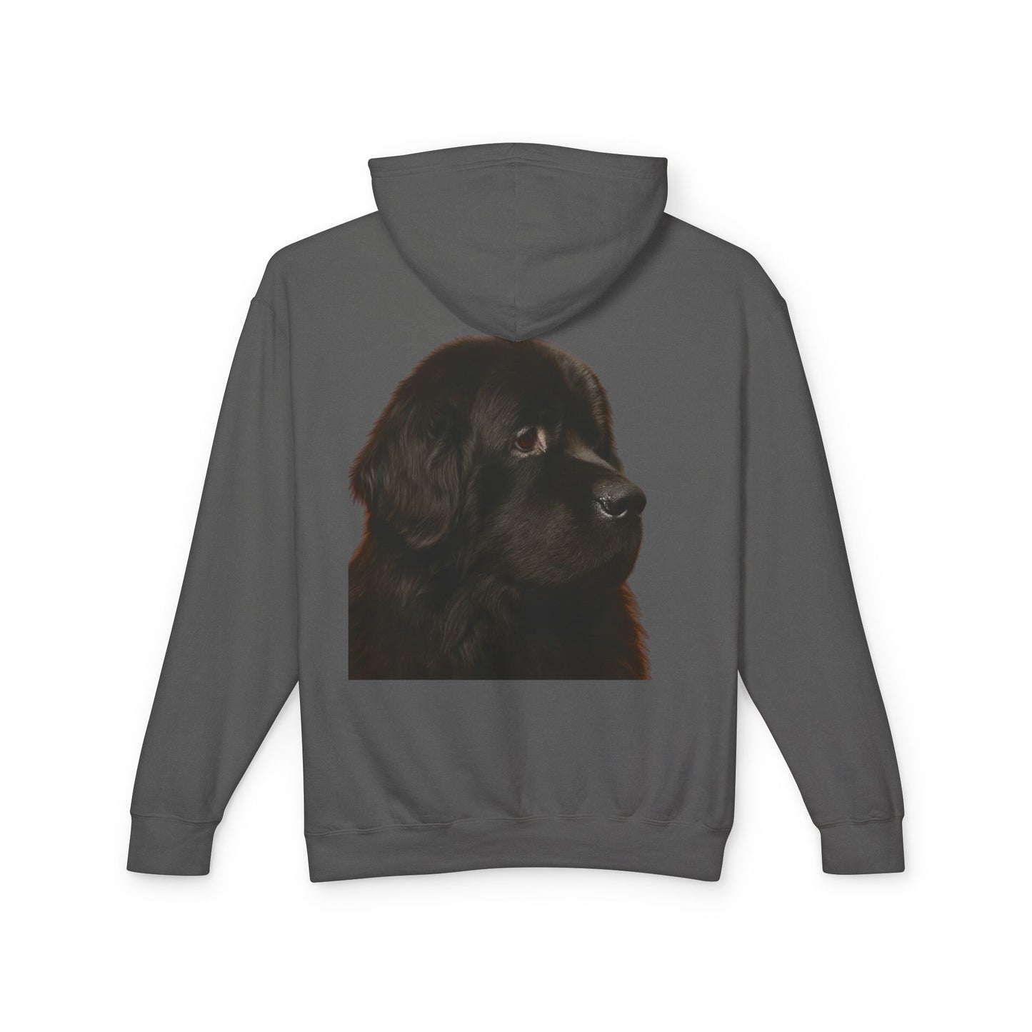 Newfie Head Unisex Lightweight Hoodie