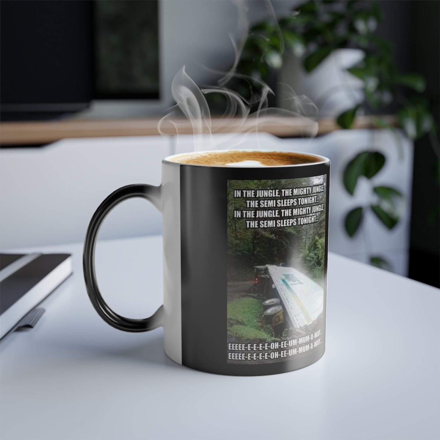 Semi Sleeps Color Changing Mug