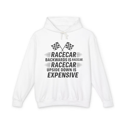 Racecar Backwards Unisex Lightweight Hoodie