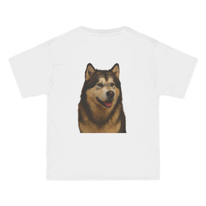 Malamute Head Men's Short-Sleeve Crewneck Tee