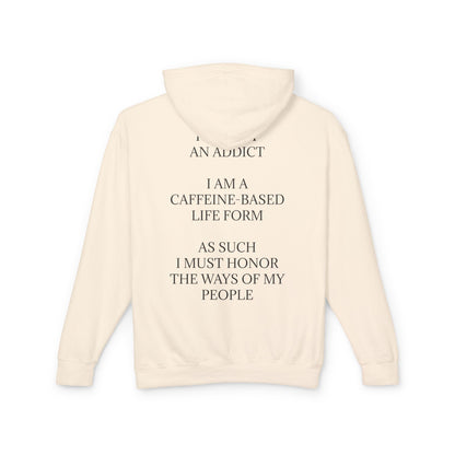 Not An Addict Unisex Lightweight Hoodie