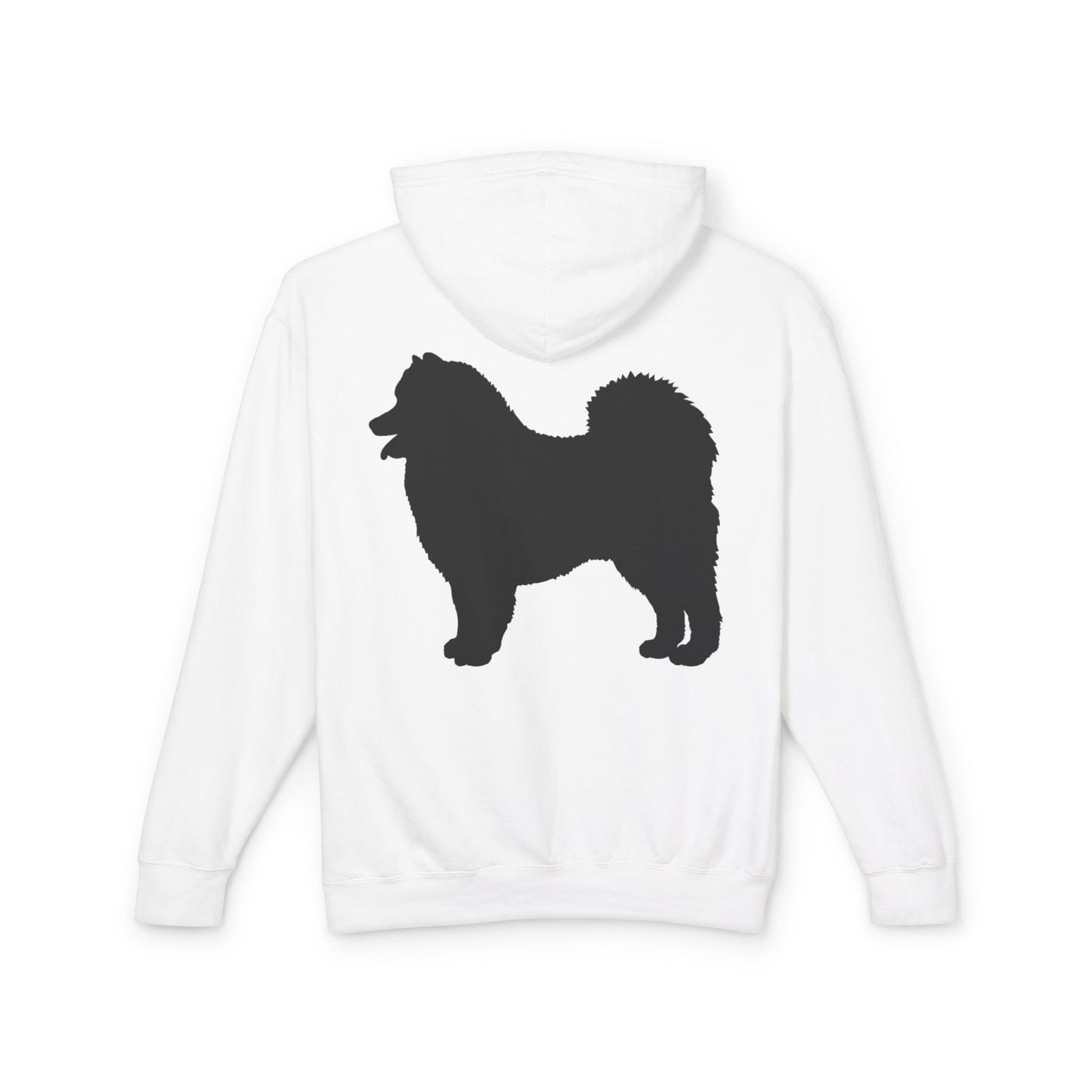 Samoyed Silhouette Unisex Lightweight Hoodie