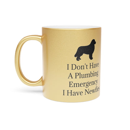 Plumbing Emergency Metallic Coffee Mug