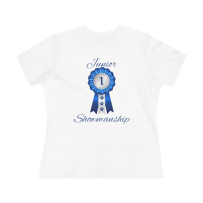 Junior Showmanship Women's Short Sleeve Crewneck Tee