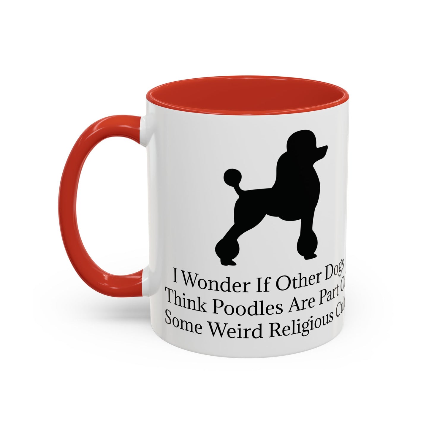 I Wonder 2-Tone Coffee Mug