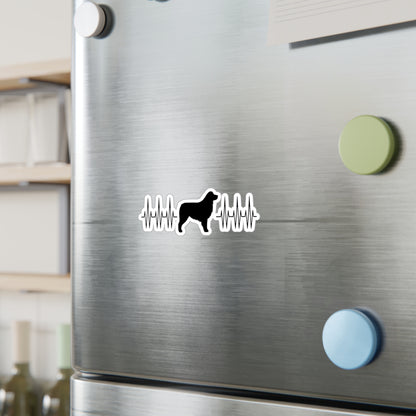 My Heart Beats For Aussies Vinyl Decal