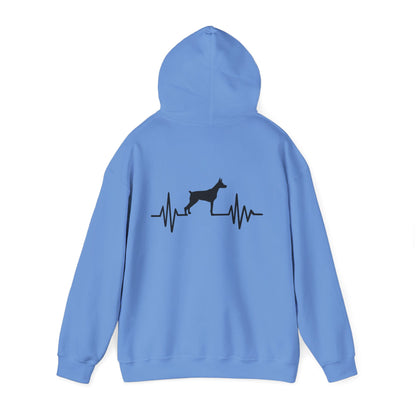 My Heart Beats For Dobermans Unisex Hoodie