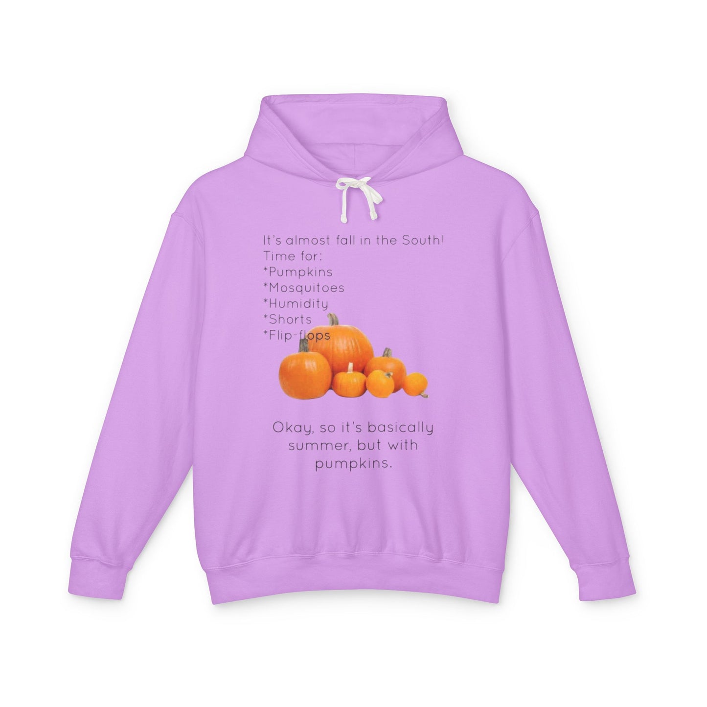 Fall In The South Unisex Lightweight Hoodie