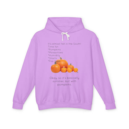 Fall In The South Unisex Lightweight Hoodie
