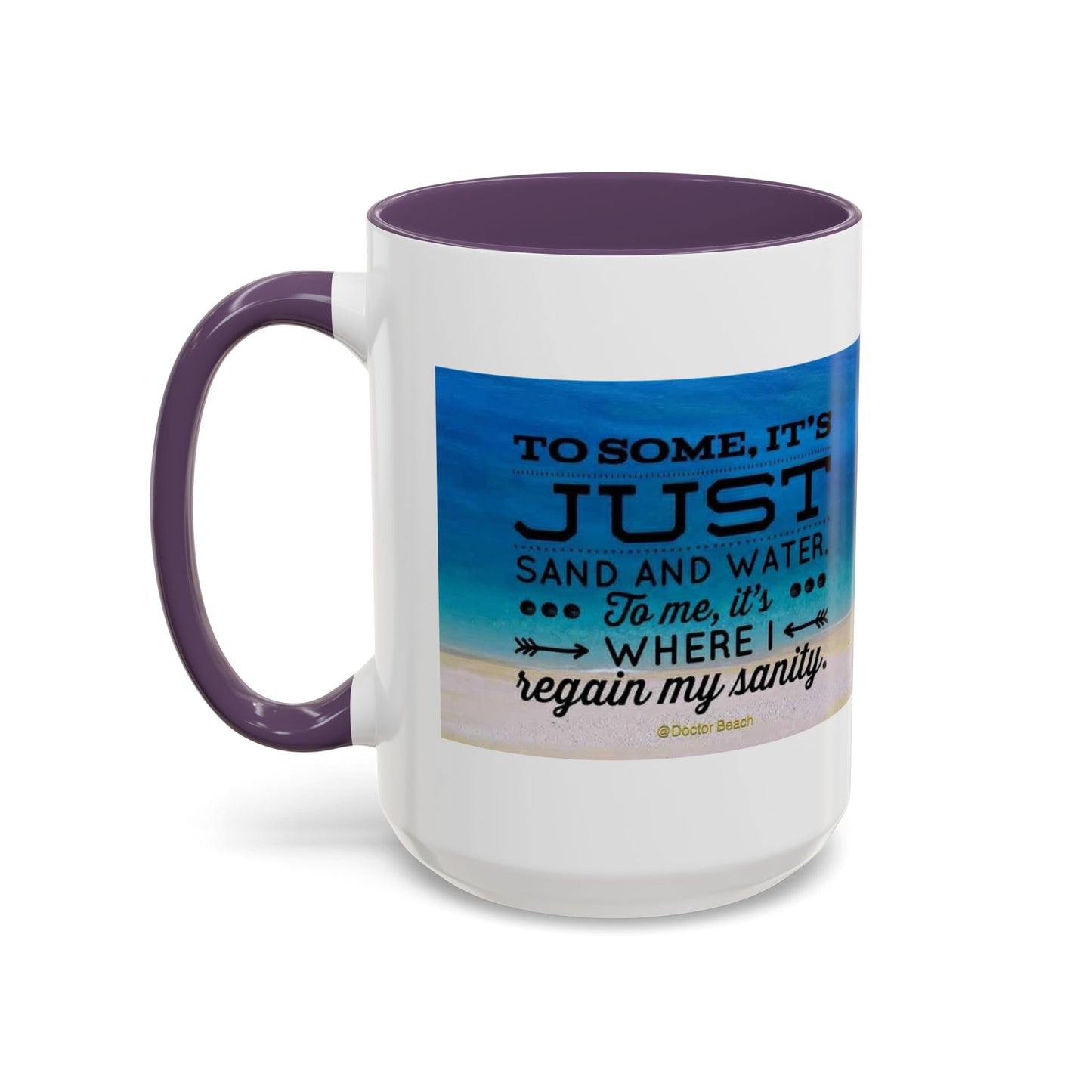 Dr. Beach 2-Tone Coffee Mug