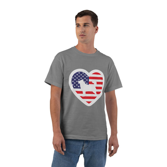 Malamute Flag Men's Short-Sleeve Crewneck Tee