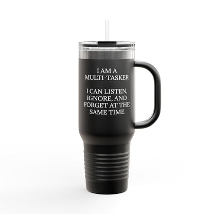 Multi-Tasker Insulated Travel Mug