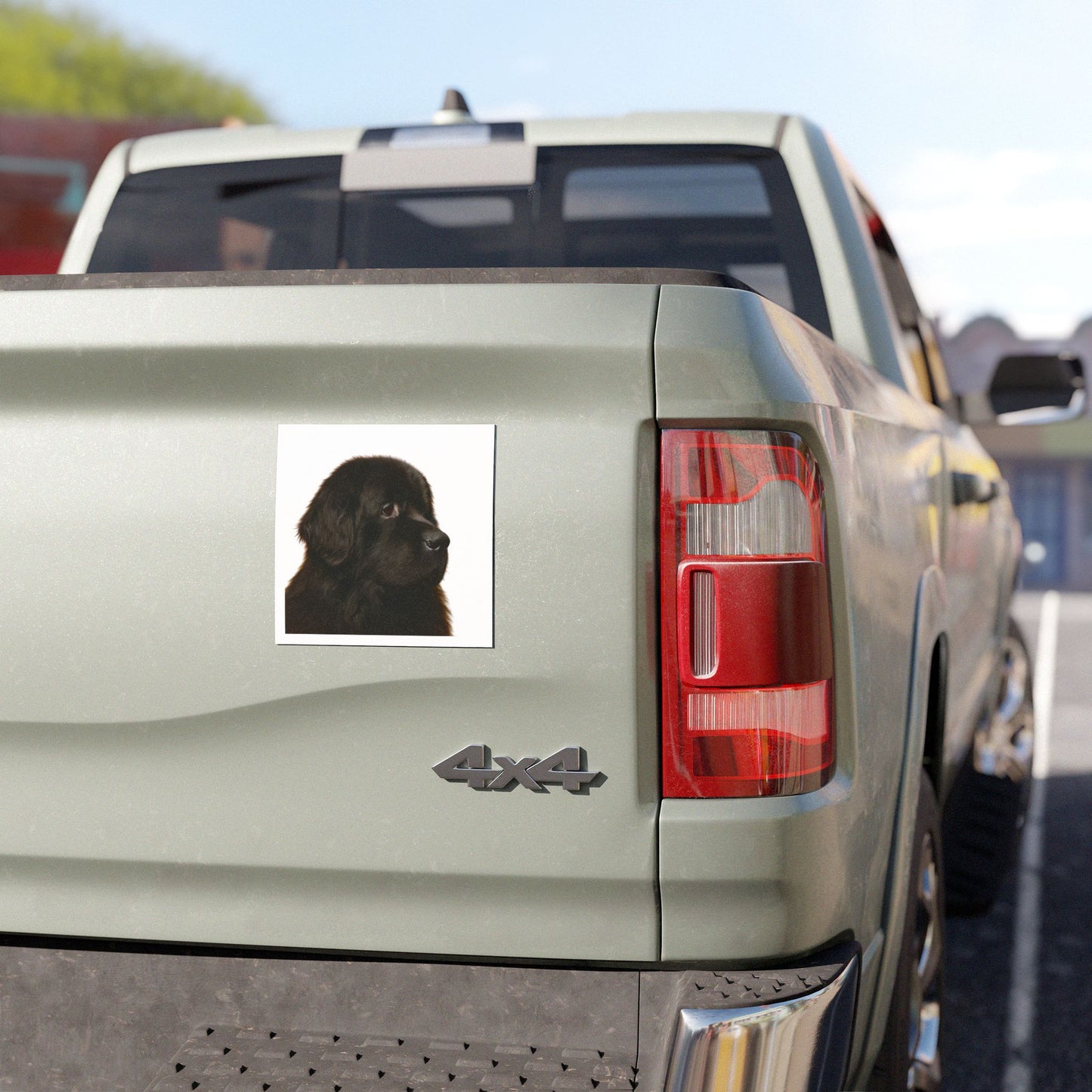 Newfie Head Indoor/Outdoor Magnet