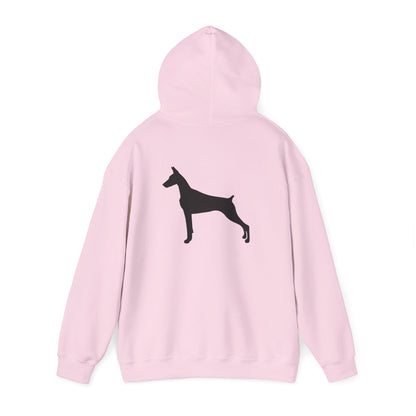 Doberman Silhouette Unisex Hoodie