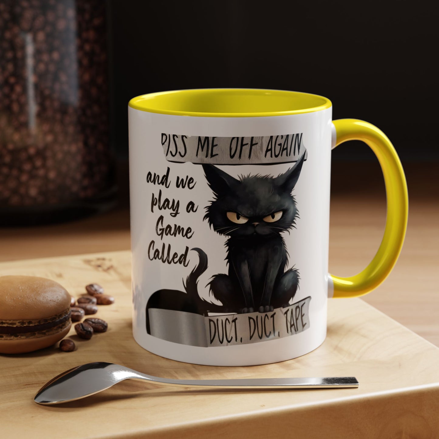 Duct, Duct, Tape 2-Tone Coffee Mug