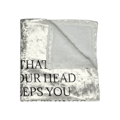 No Filter Crushed Velvet Blanket