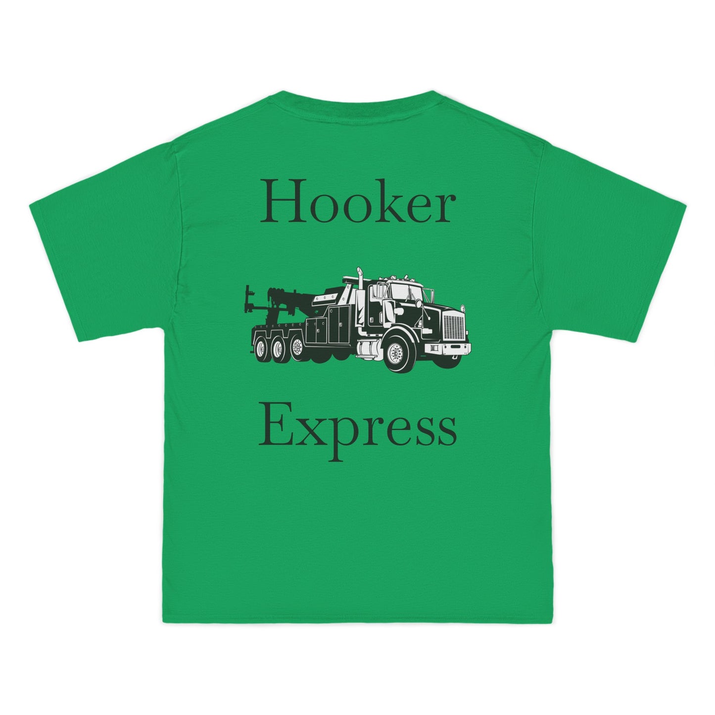 H**ker Express Heavy Tow Truck Men's Short-Sleeve Crewneck Tee