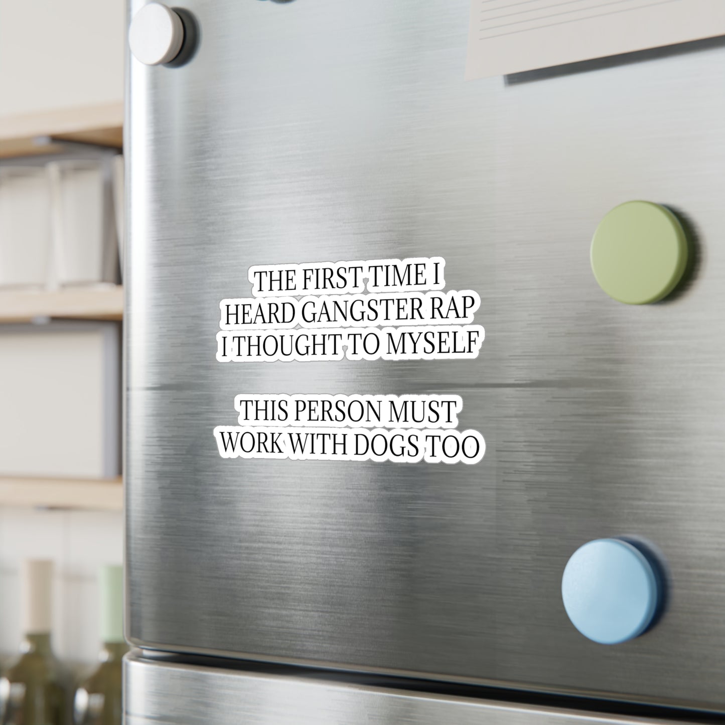 Gangster Rap Vinyl Decal