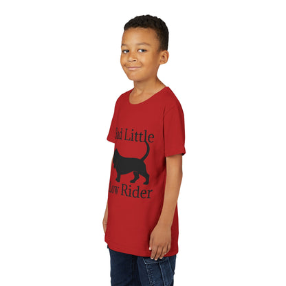 Sad Little Low Rider Youth Unisex Short Sleeve Crewneck Tee