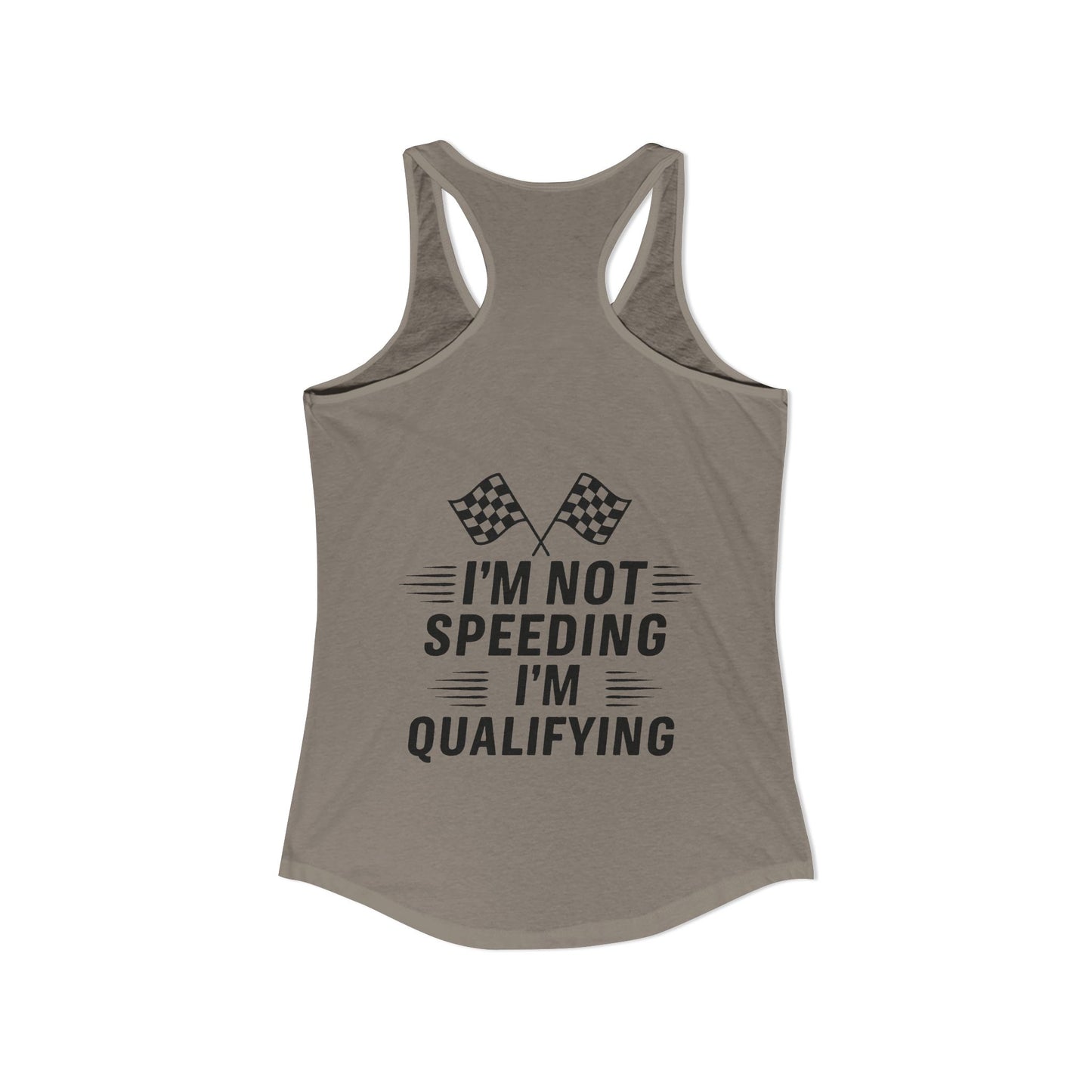 I'm Qualifying Women's Racerback Tank
