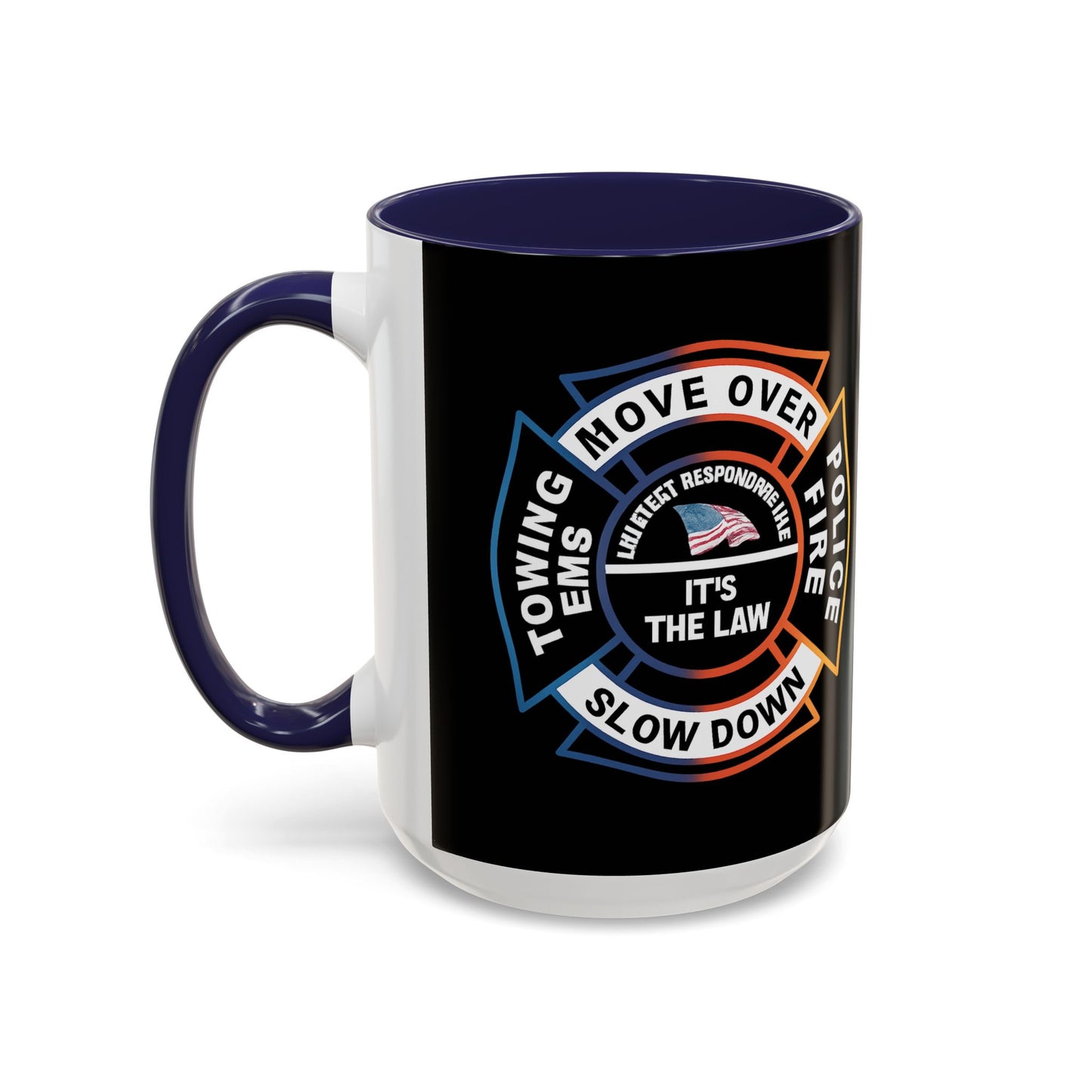 Let First Responders Live 2-Tone Coffee Mug