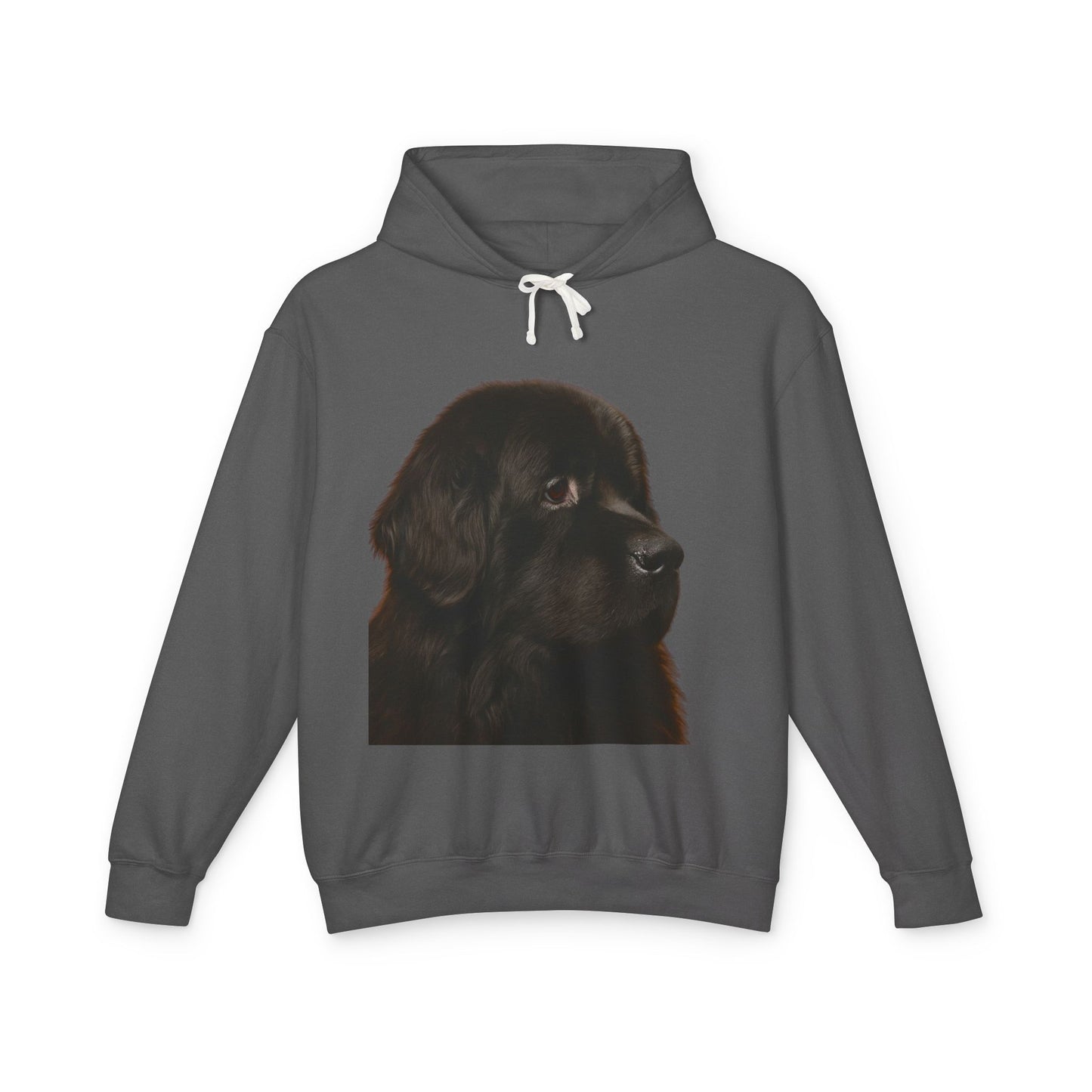 Newfie Head Unisex Lightweight Hoodie