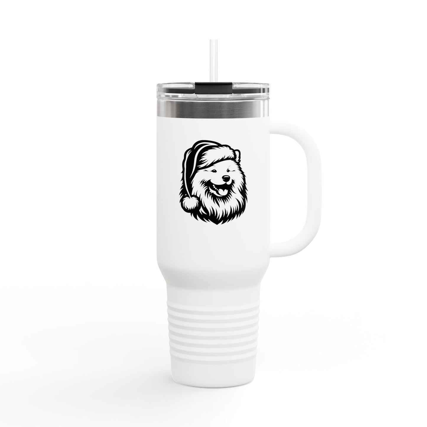 Santa Paws Samoyed Insulated Travel Mug