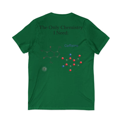 Chemistry Lesson Unisex Short Sleeve V-Neck Tee