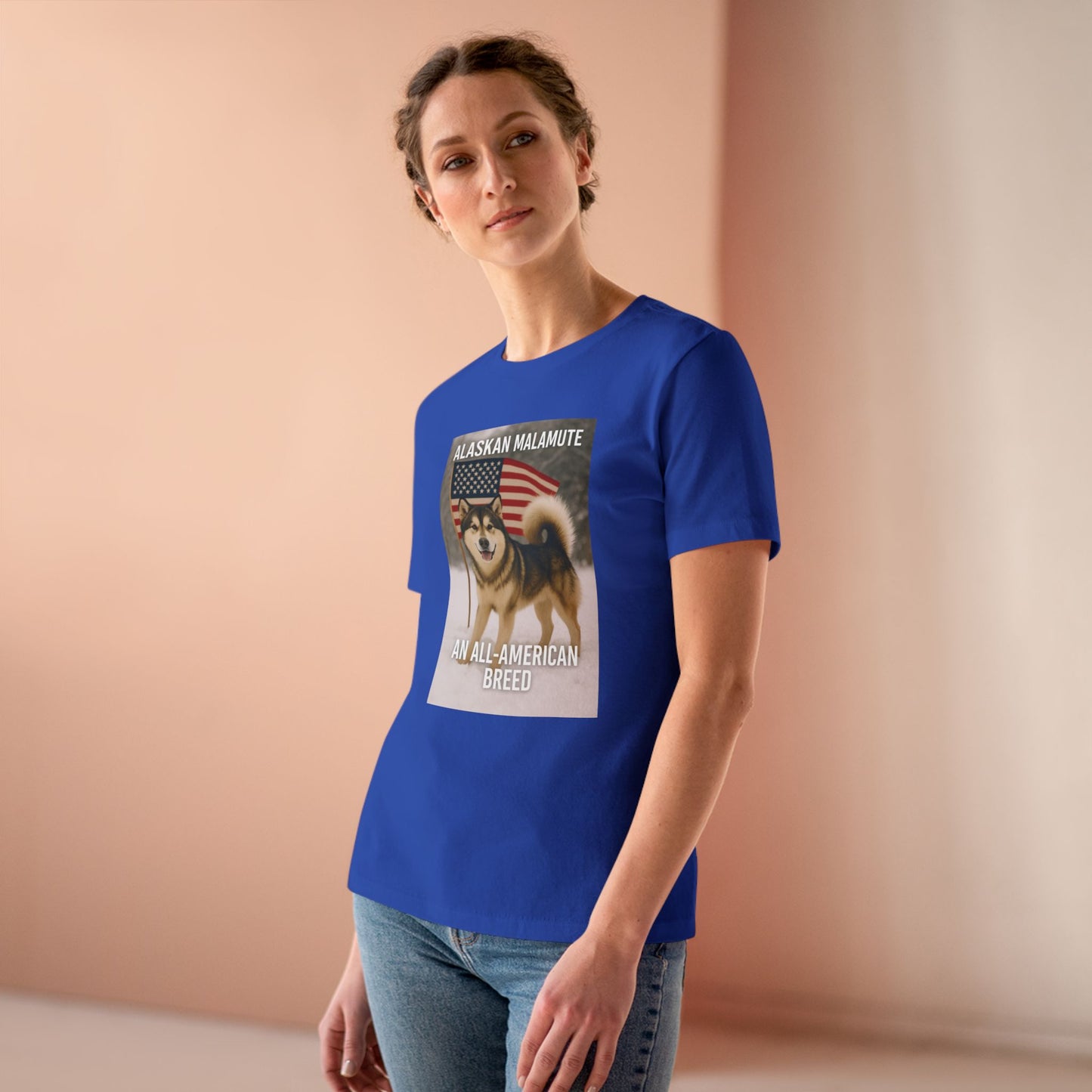All-American Breed Women's Short Sleeve Crewneck Tee